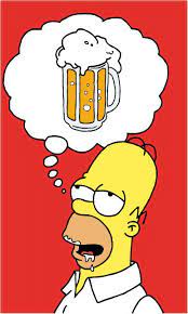 Homer, beer