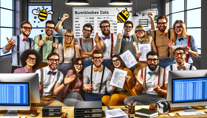 nerds celebrating