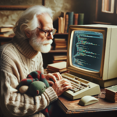 old php dev with a blankie